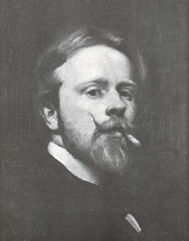 George W.Lambert Self-Portrait